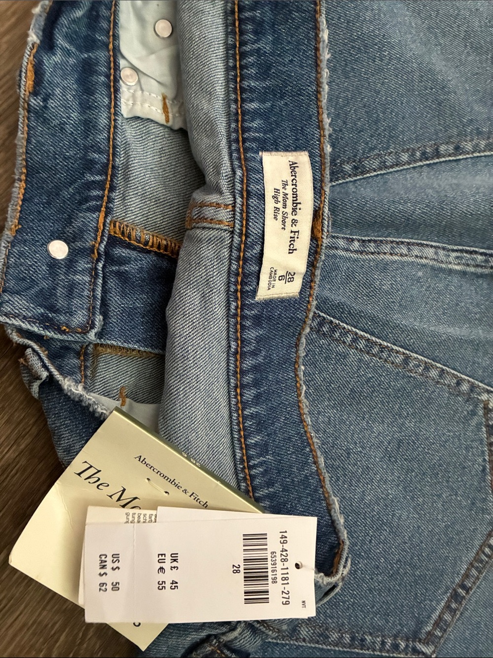 NWT mom shorts size 6 - Picture 4 of 4